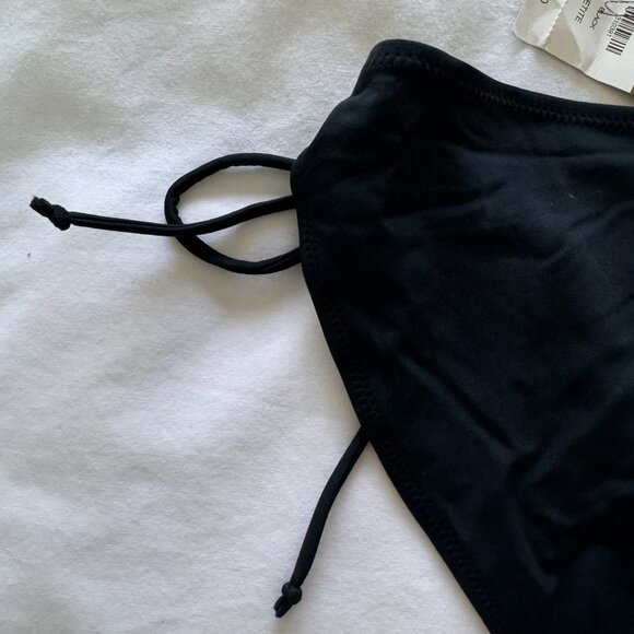 Babystyle NWT Black Tie bikini bottoms petite XS -Small 13.5" - Picture 6 of 11